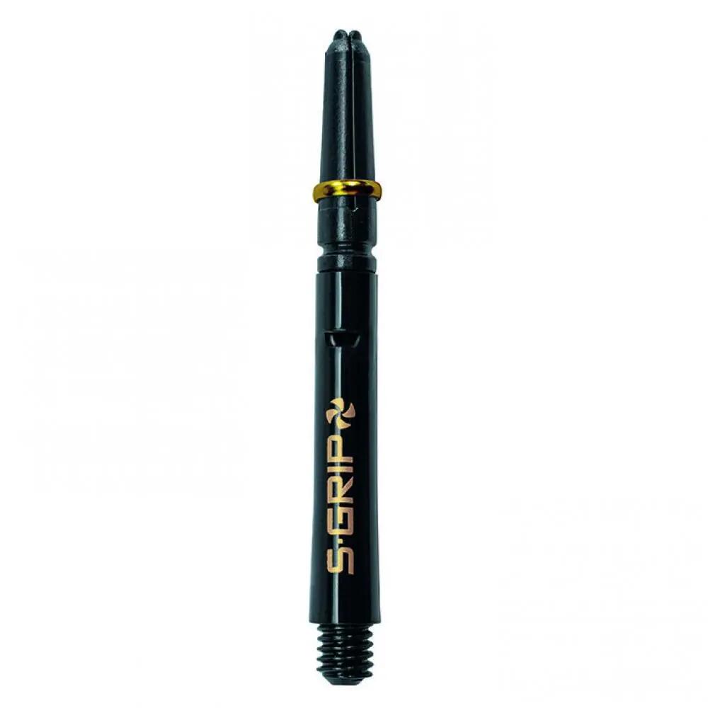 Cañas Harrows Supergrip Spin Medium Negra Gold 47mm 1/3