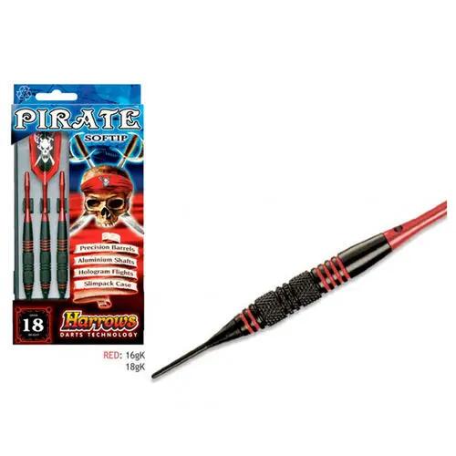 Dardos Harrows Pirate Red 2/3