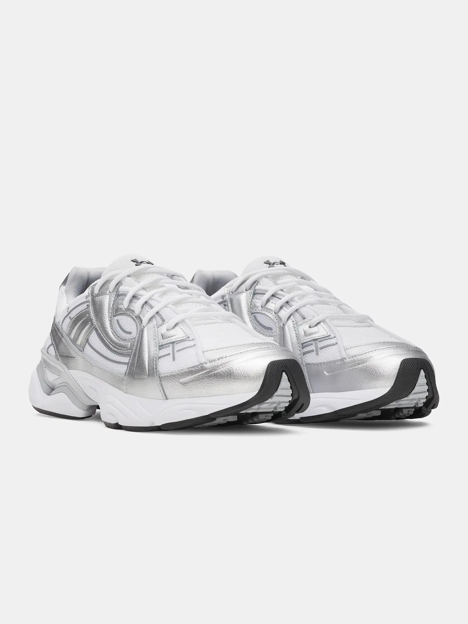 UA Sola White Metallic Silver 3/5