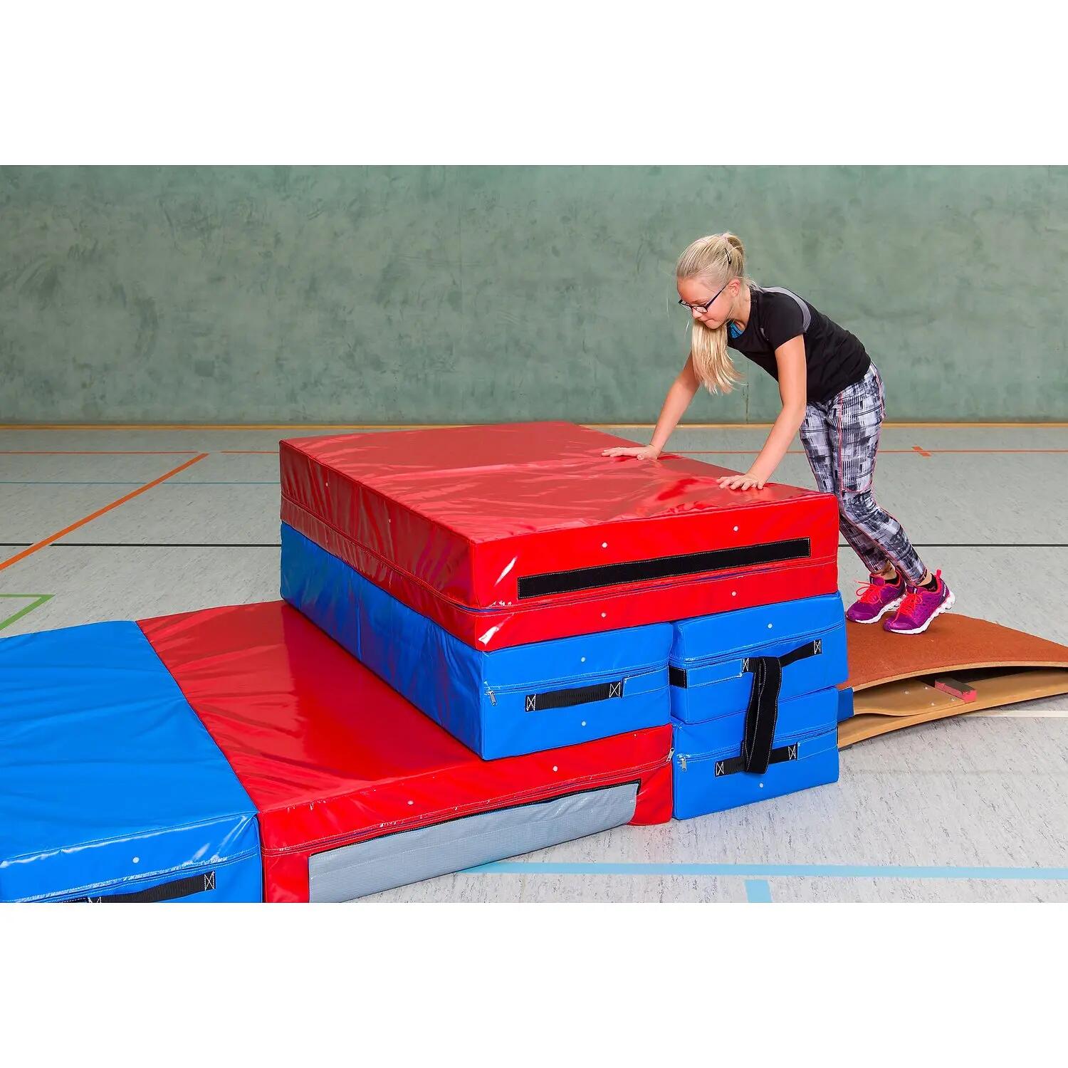 Weichbodenmatte Multi Turnen Unisex Rot-Blau 6/6