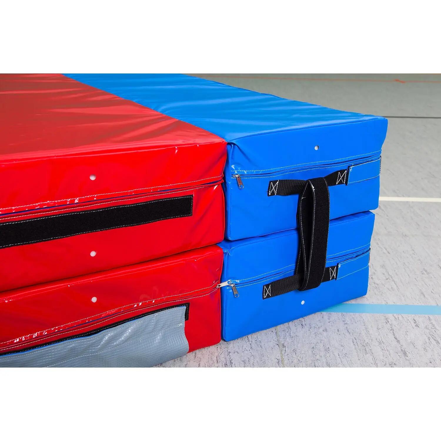 Weichbodenmatte Multi Turnen Unisex Rot-Blau 4/6