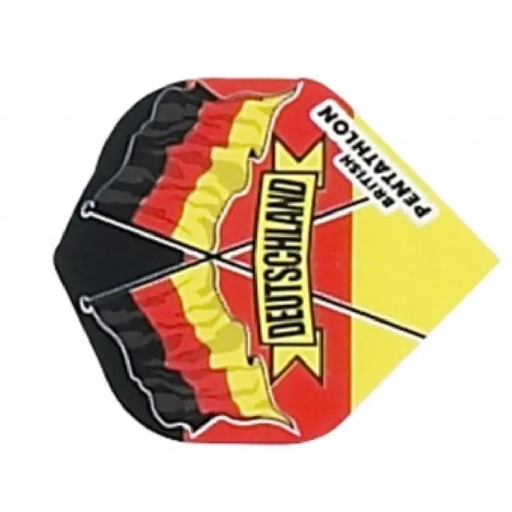 Plumas Pentathlon Standard Bandera Alemania 3/3