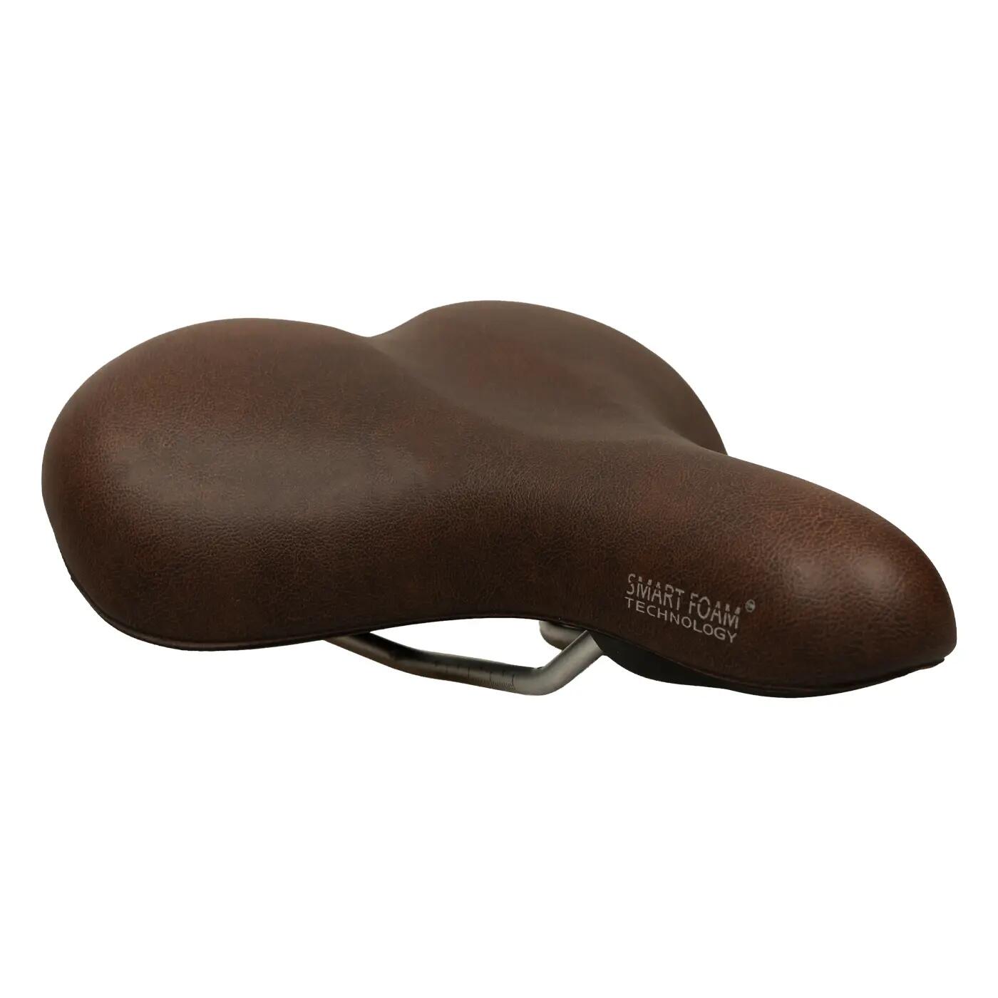 Comfortabele Active Zadel voor Fietsen, Bruin 3/5