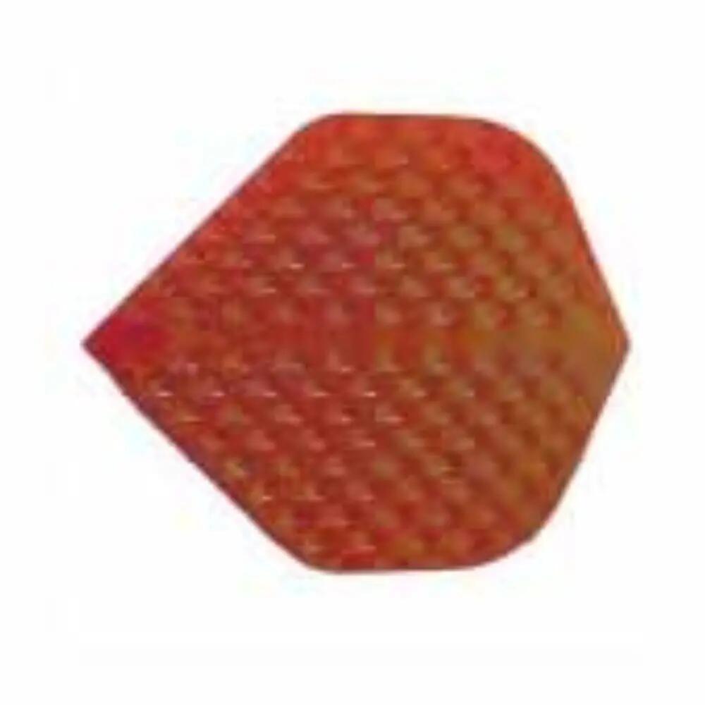Plumas Iridescent Embossed Standard Roja 2/3