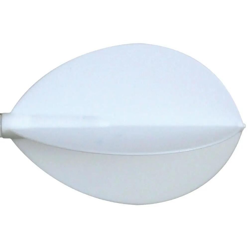 Plumas Fit Flight 6 unid. Oval Blanca 2/3