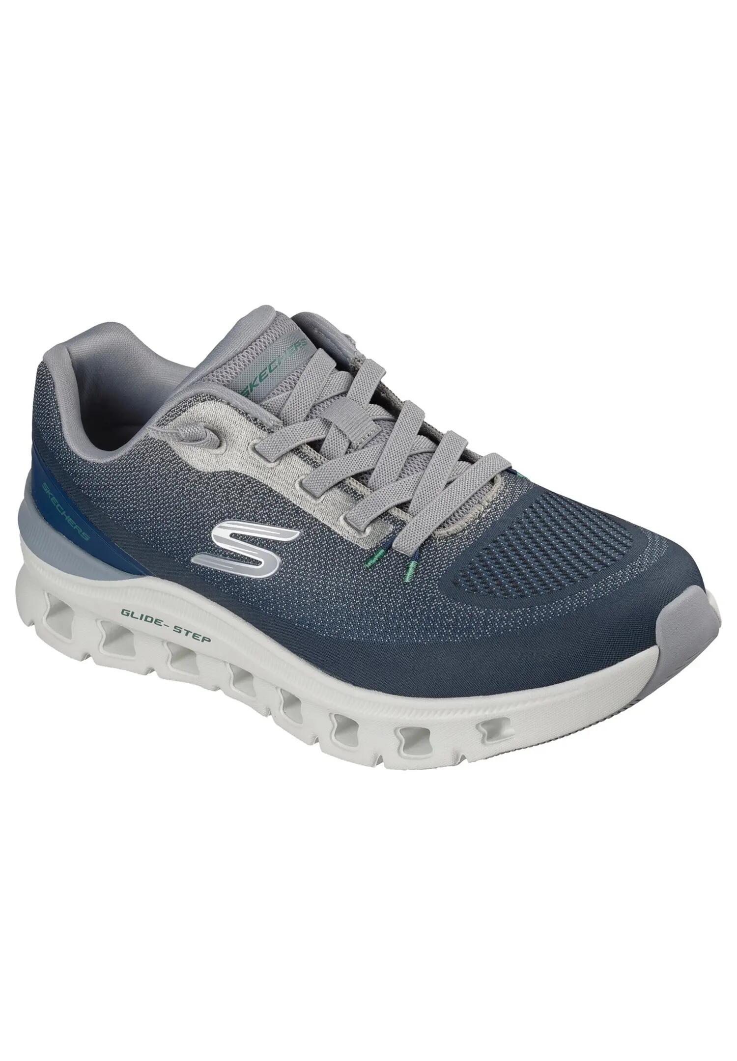 Baskets Homme Bleu Skechers GLIDE-STEP PRO-WAVERRA 3/5