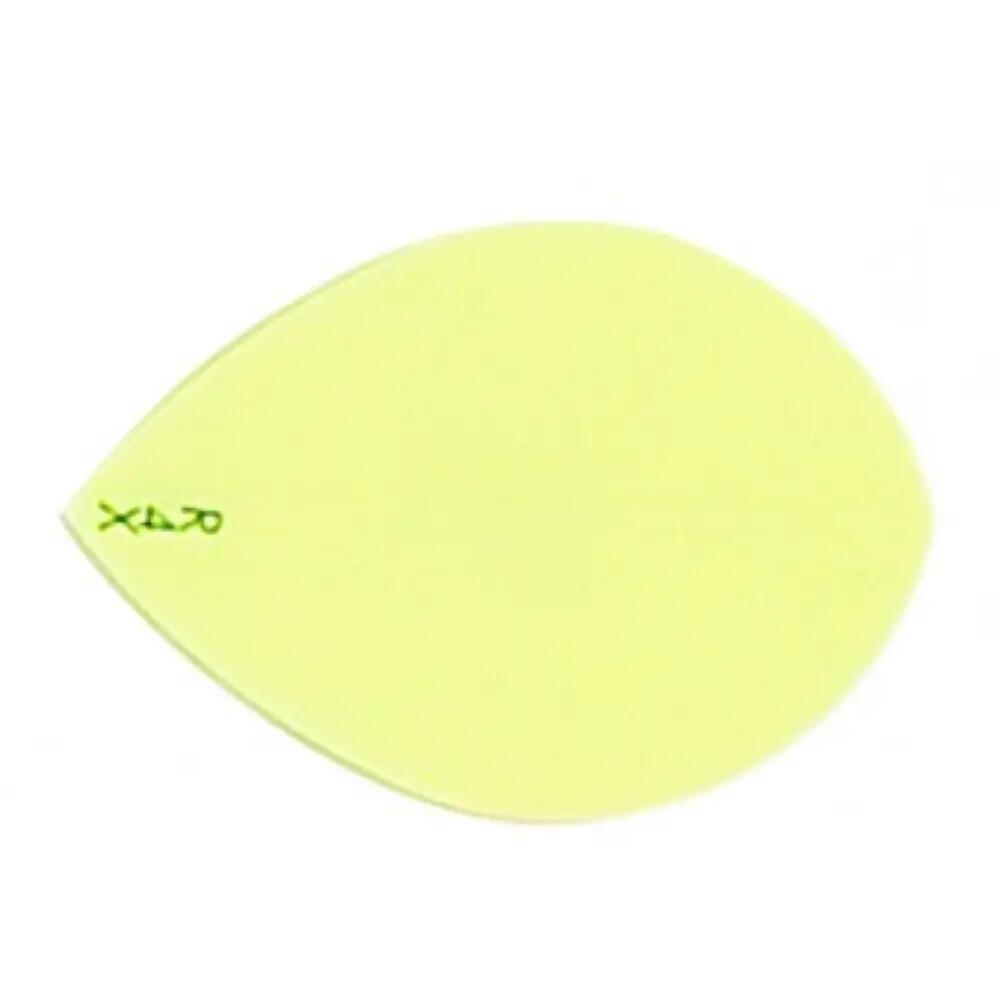 Plumas R4X Oval Amarilla 2/3