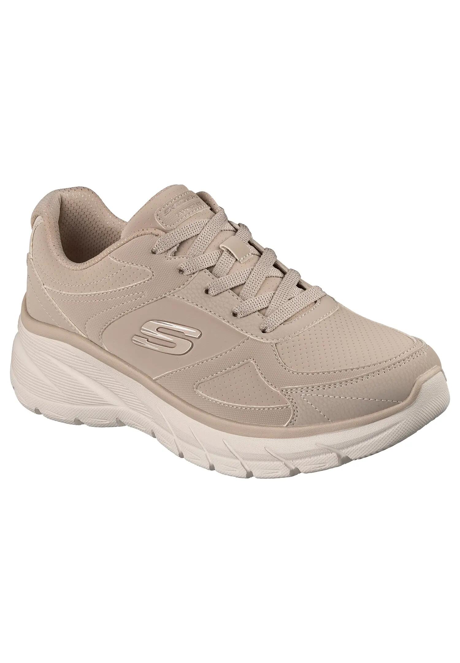 Skechers Damen Fashion Fit 2.0 Vintage Rise Sneaker Taupe 3/5