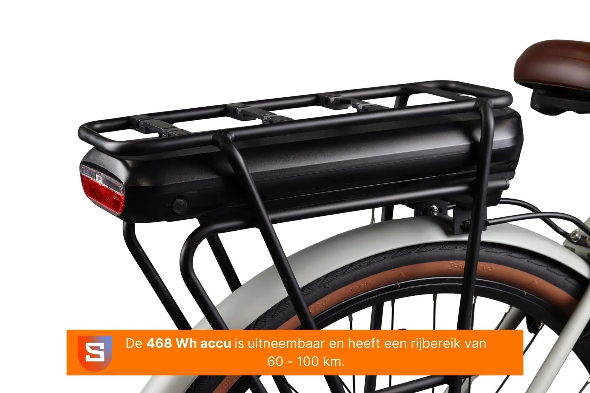 Crown Barcelona Elektrische Transportfiets 28 inch 57cm 7/7