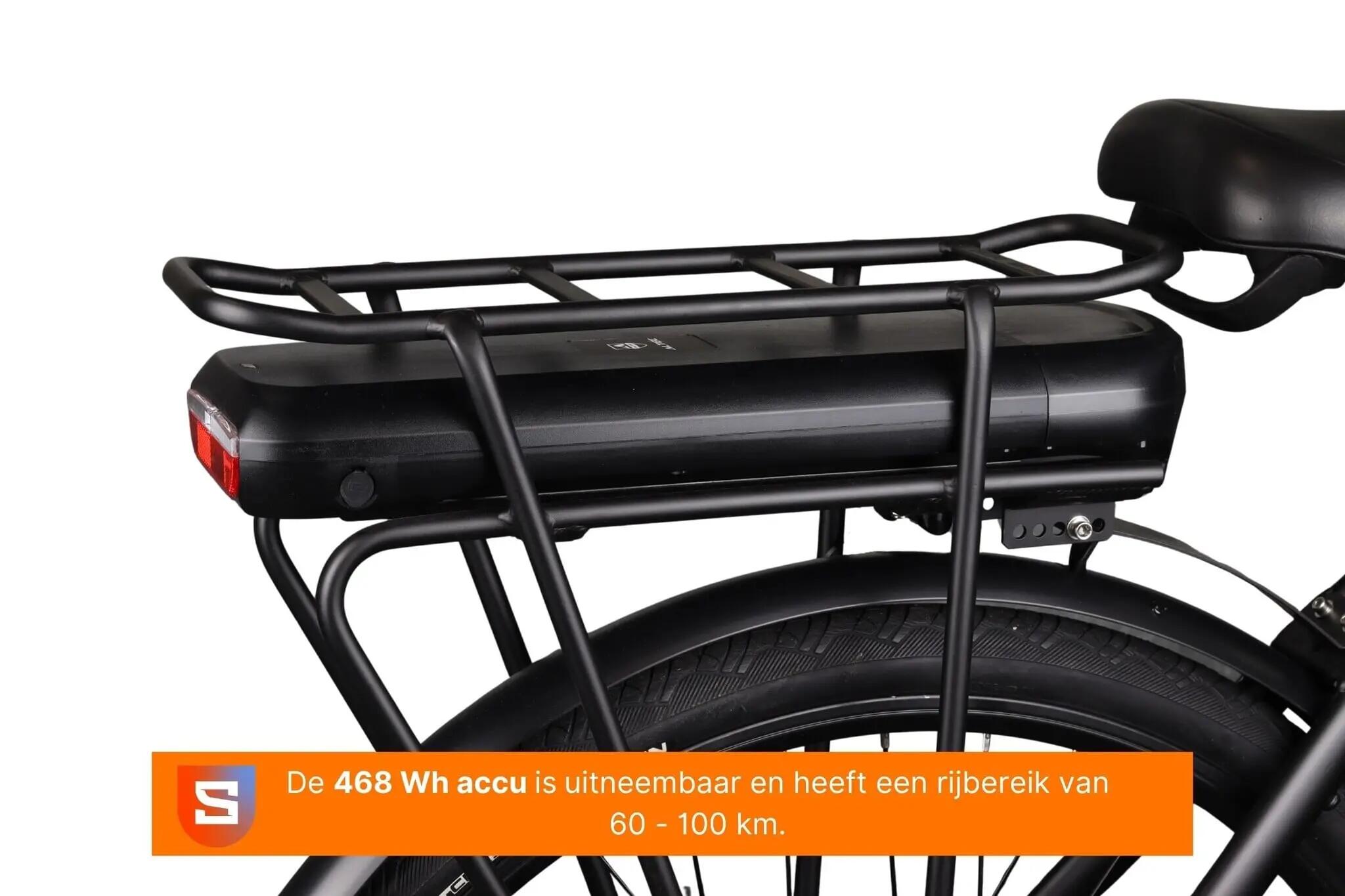 Crown Sydney Elektrische Damesfiets 28 inch 52cm 7v 6/7