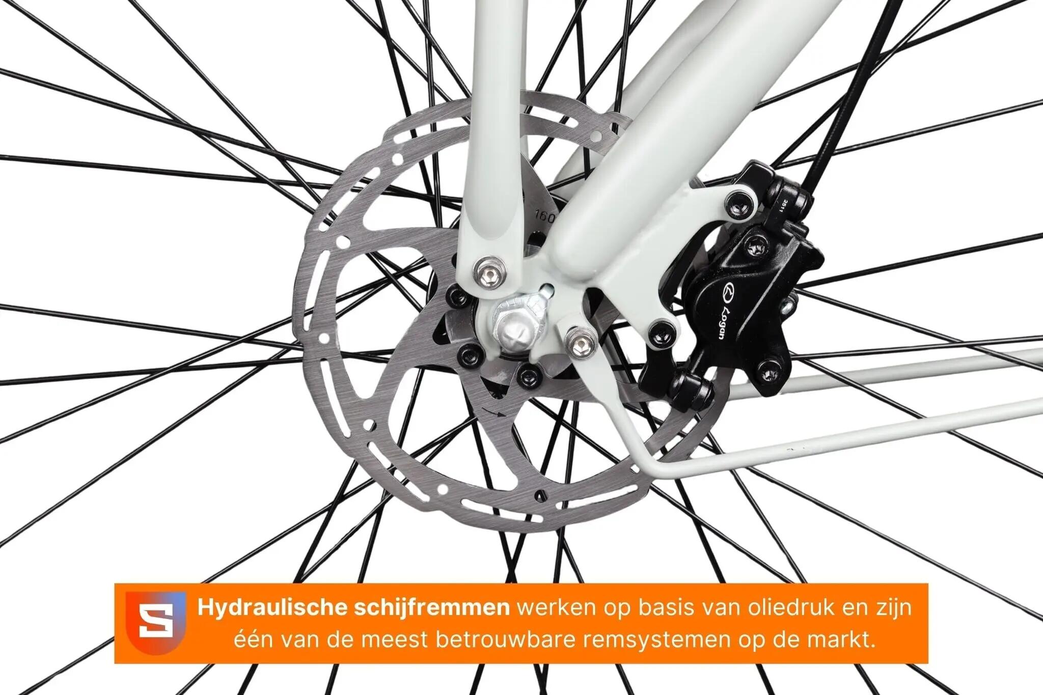 Crown Barcelona Elektrische Transportfiets 28 inch 57cm 6/7