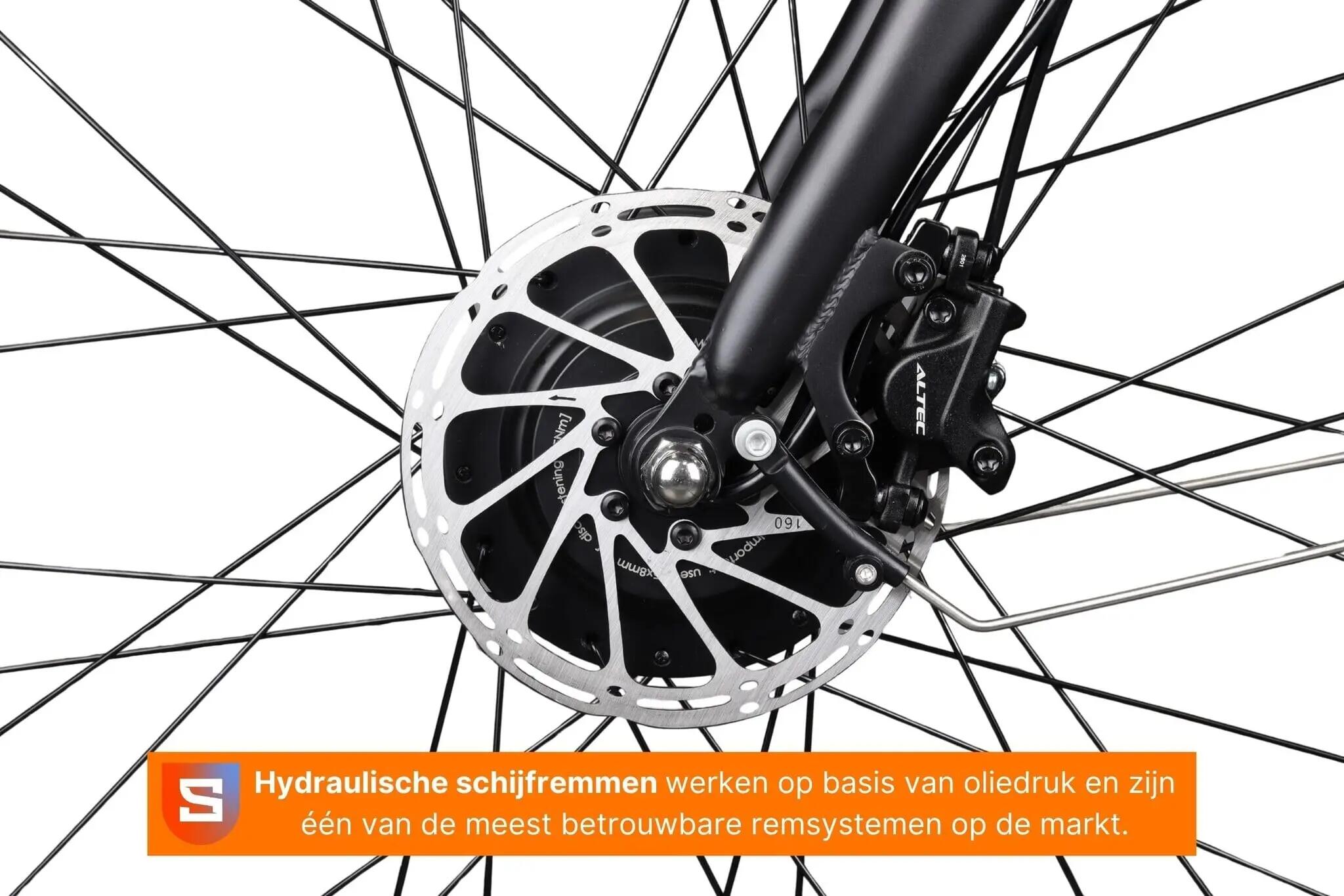 Crown Sydney Elektrische Damesfiets 28 inch 52cm 7v 5/7
