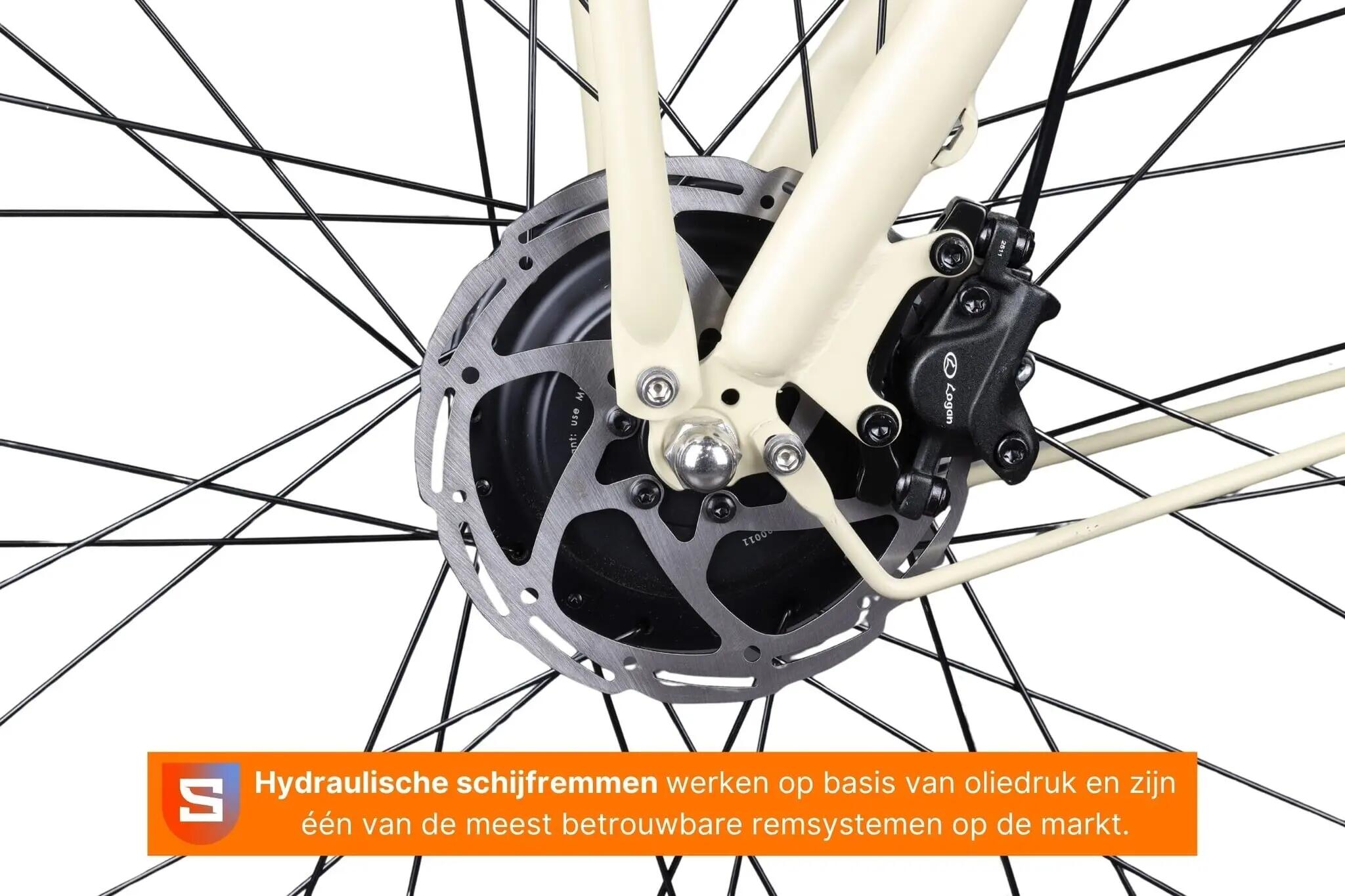 Crown Las Vegas Elektrische Transportfiets 28 inch 57cm 7v 5/7
