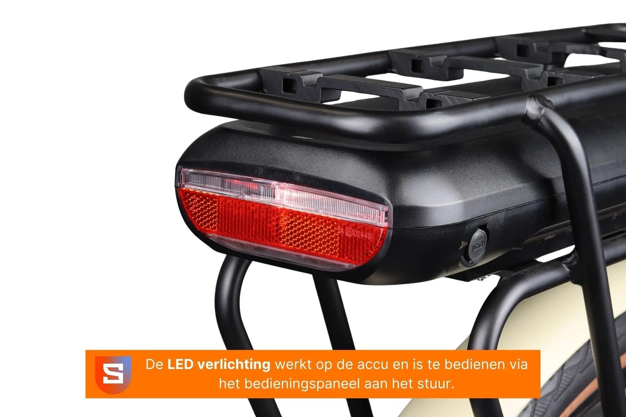 Crown Las Vegas Elektrische Transportfiets 28 inch 57cm 7v 2/7