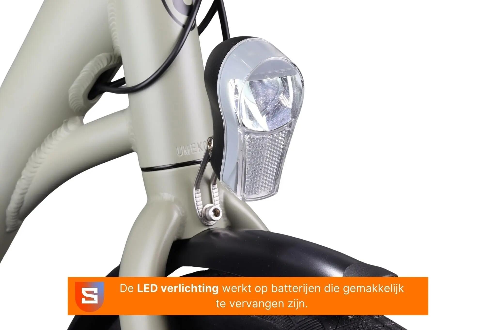 Crown Los Angeles Elektrische Damesfiets 28 inch 52cm 3/7