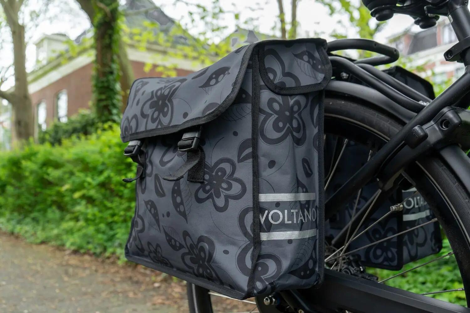 Fietstas voor Toerfietsen van het merk VOLTANO - Unisex - Kleur GRIJS -  - 38L 2/7