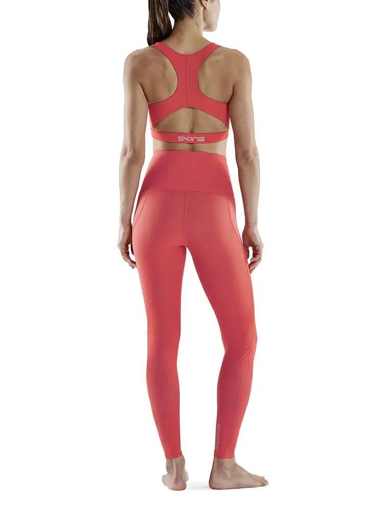 Adidas Damen Essential 3 Stripe 1/2 Tights - Blau - Größe S 4/5