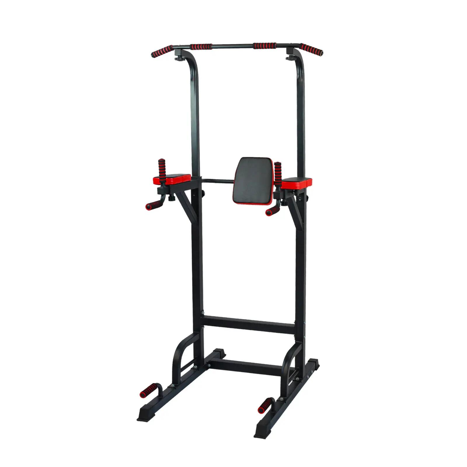 FitnessLab Power Tower Chin-Pull Up Dip Station Bench Press Multistation Gym
