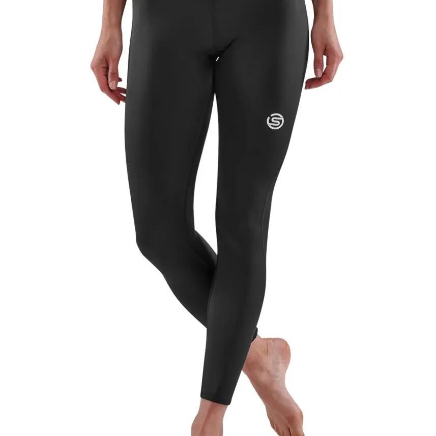 SKINS Women's Series-1 7/8 Compression Tights, Black, XL