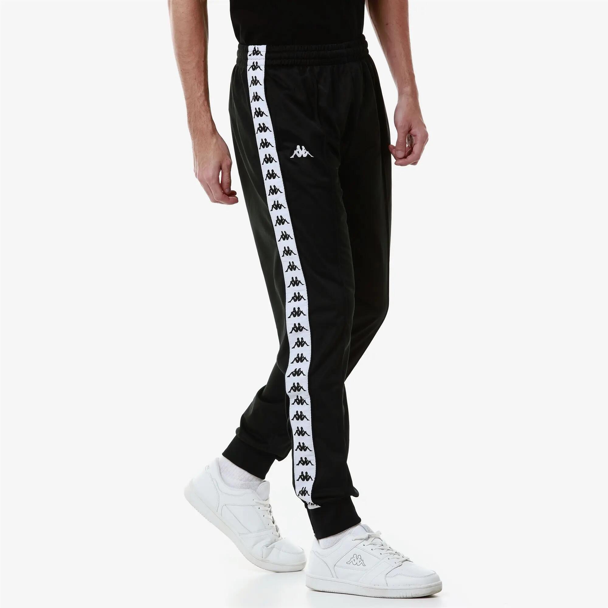 Pantalon de survêtement pour homme noir pour streetwear sportif 6/6
