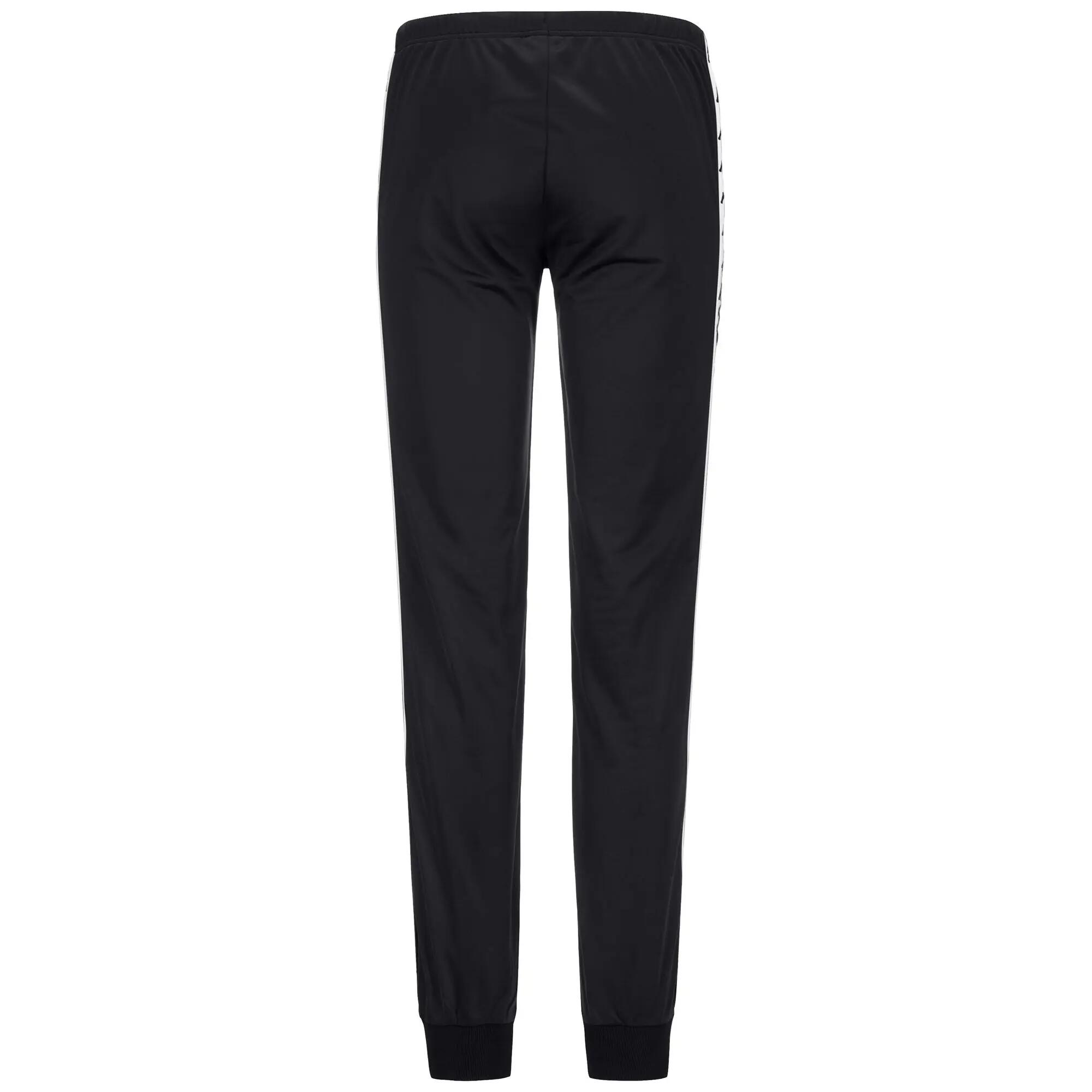 Pantalon de survêtement pour fille noir pour streetwear sportif 3/3