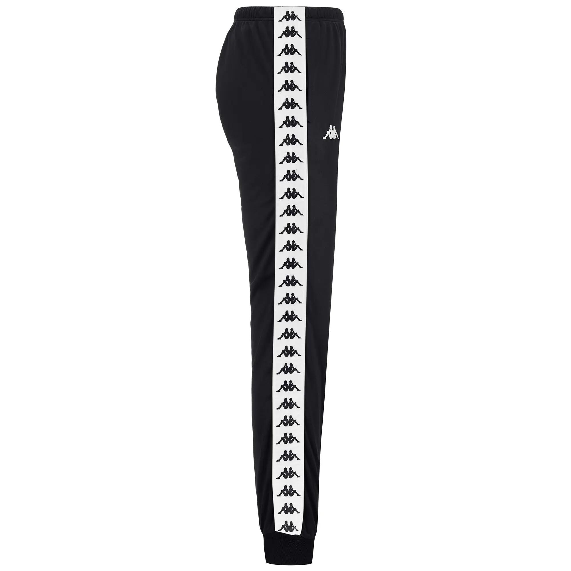 Pantalon de survêtement pour fille noir pour streetwear sportif 2/3