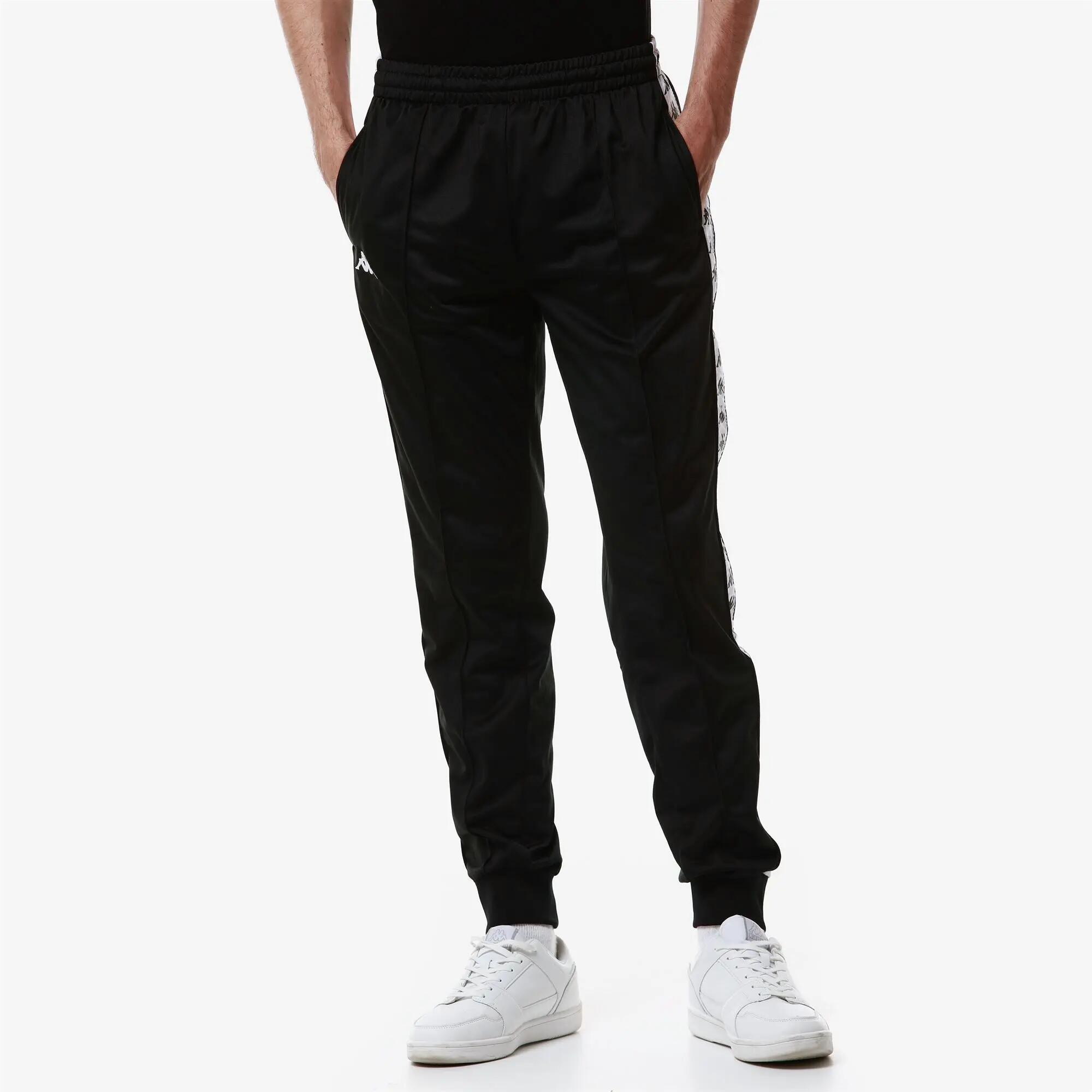 Pantalon de survêtement pour homme noir pour streetwear sportif 5/6