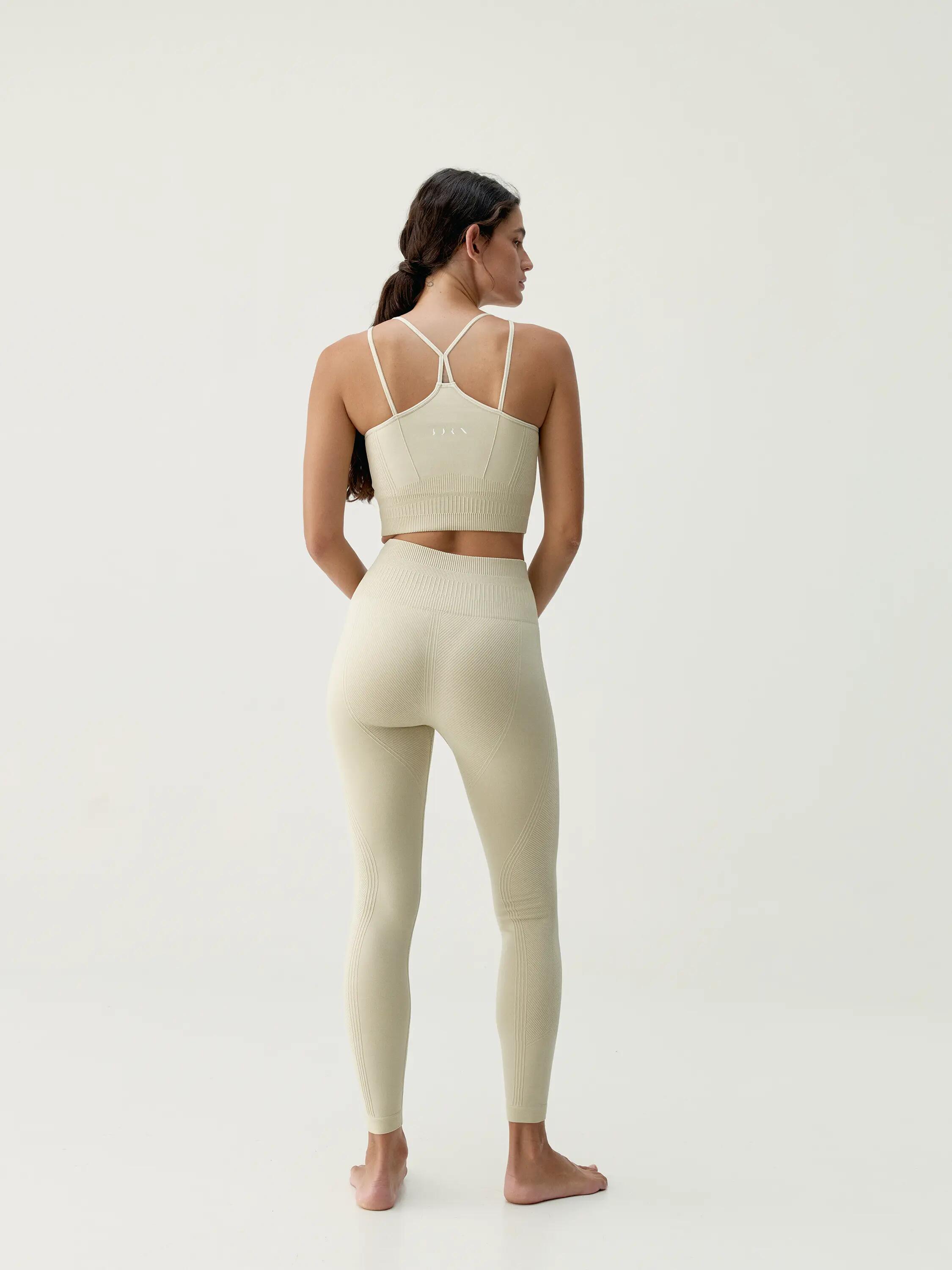 Sport-BH Damen Kamay Nahtlos mittlerer Halt Träger herausnehmbare Pads 6/8