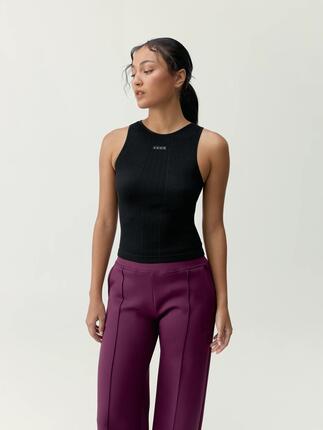 T-shirt de sport femme Nora sans manches effet seconde peau