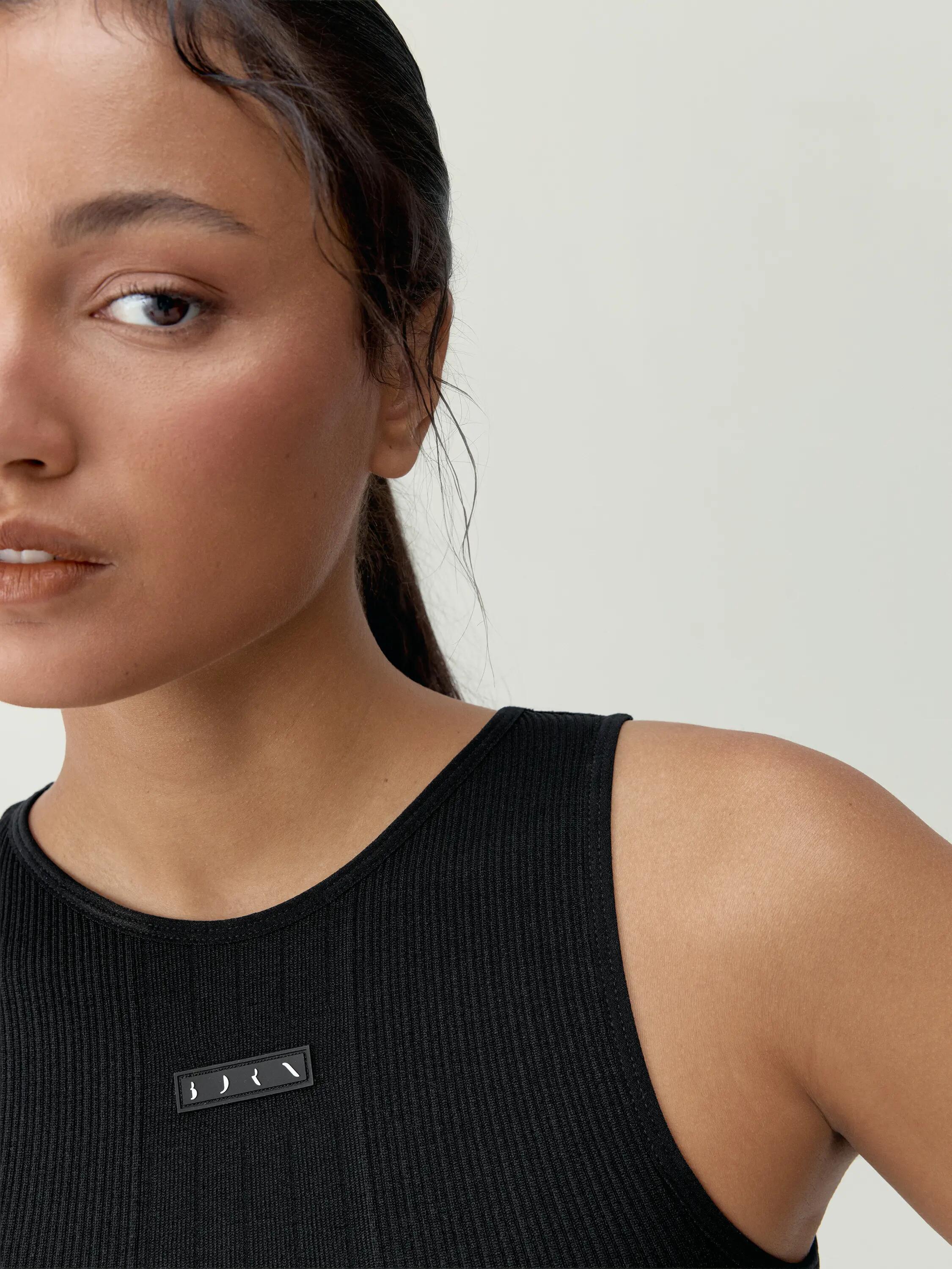 T-shirt de sport femme Nora sans manches effet seconde peau 3/6