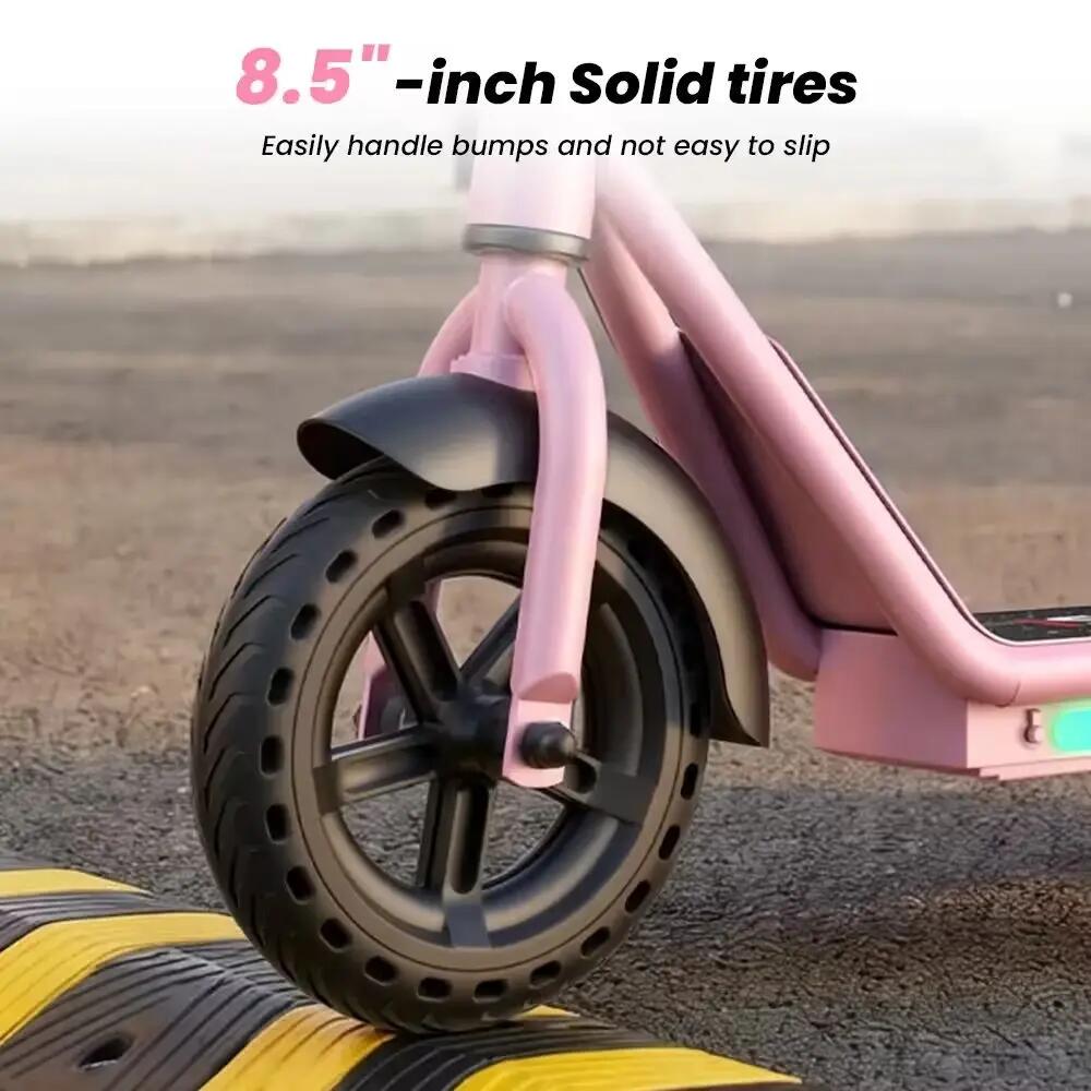 Monopattino elettrico bambini iScooter iK7 con sedile, cestino, 20 km/h 8/10