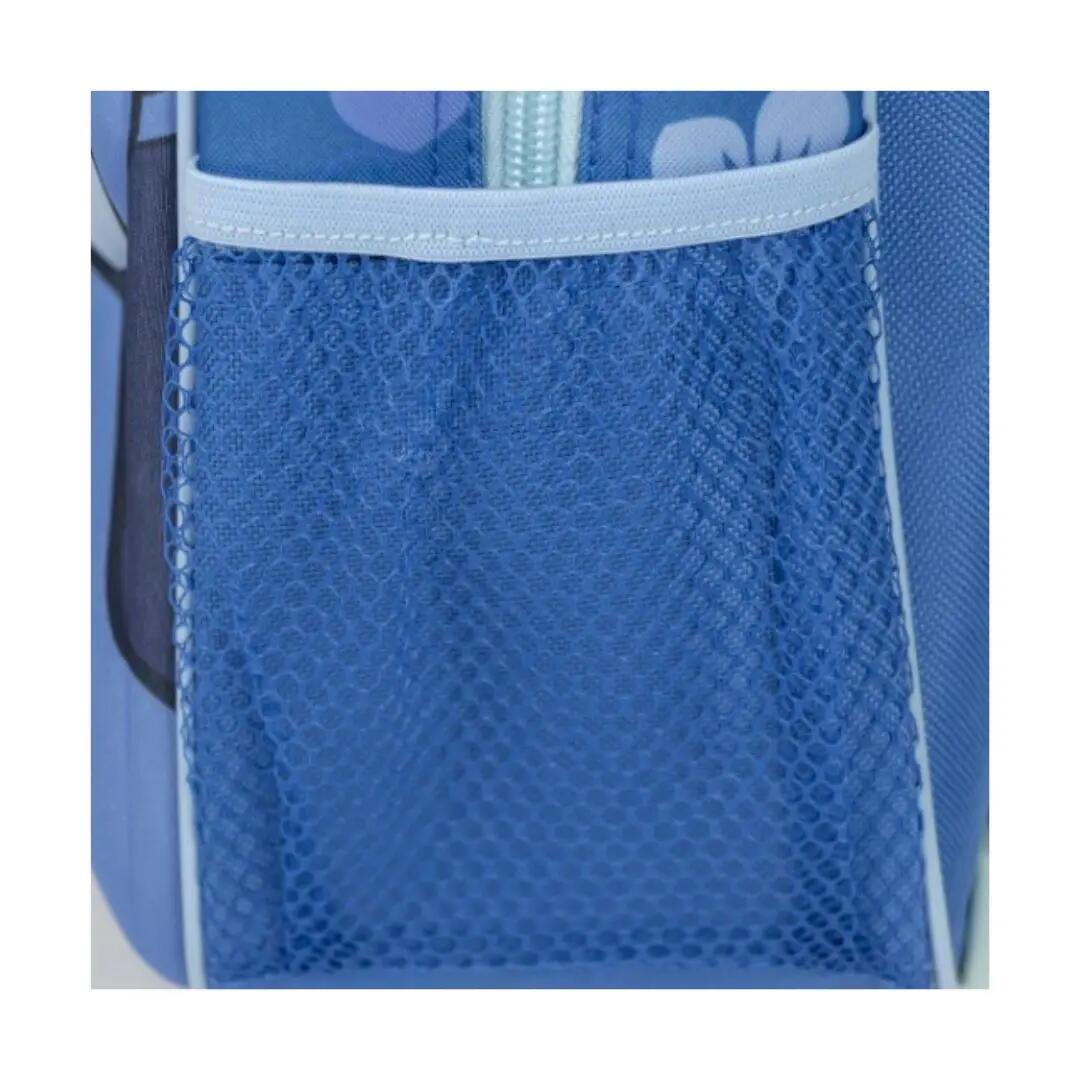 Mochila Escolar con Ruedas Stitch Azul 6/7