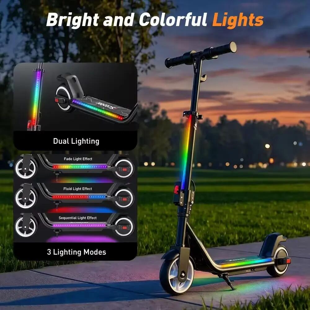Monopattino elettrico bambini iScooter iK3MAX, 150 W, 19 km/h 6/8
