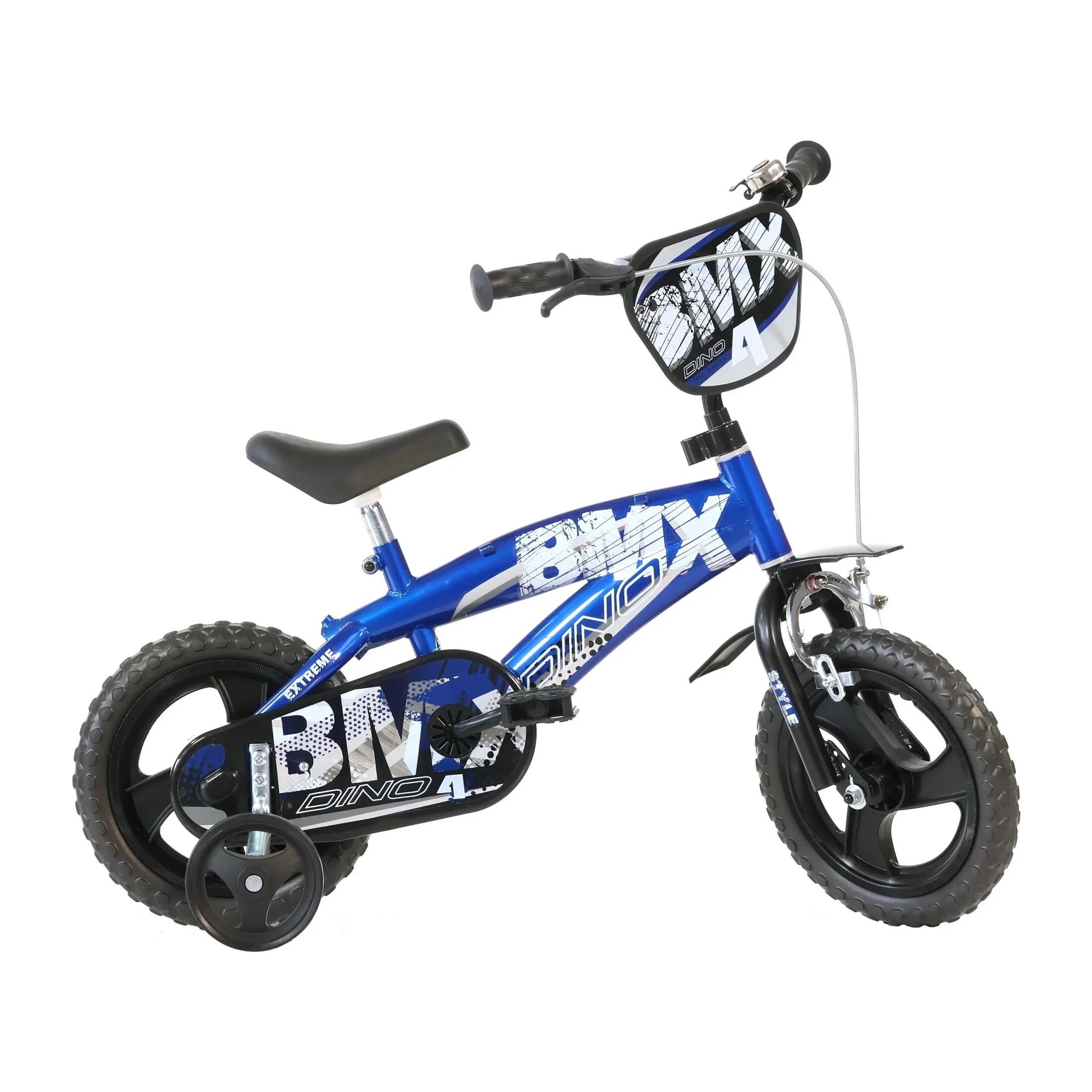 Vélo Enfant 12 Pouces 3 Ans BMX Bleu 1/5