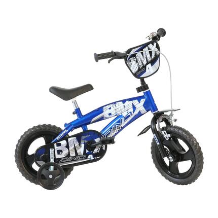 Vélo Enfant 12 Pouces 3 Ans BMX Bleu