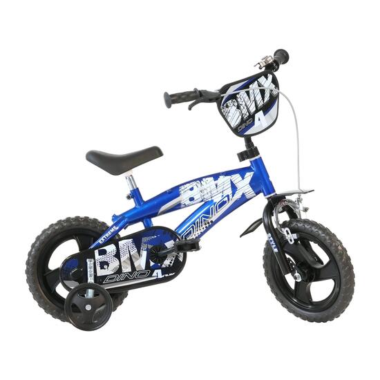 Vélo Enfant 12 Pouces 3 Ans BMX Bleu