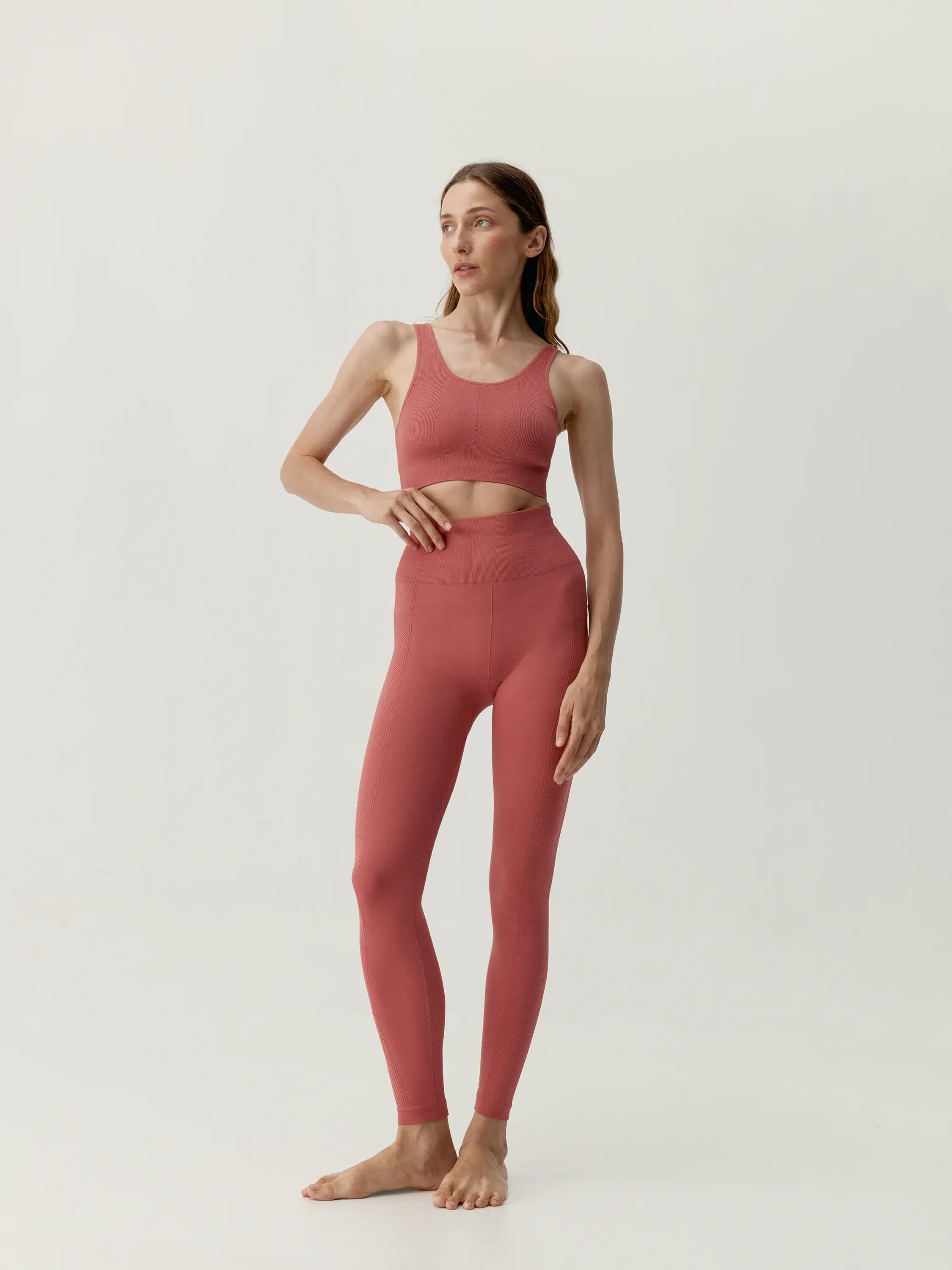 Legging de sport femme Naisha longueur longue taille haute 4/6