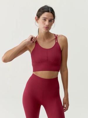 Top sportivo donna Kamay sostegno medio spalline coppe estraibili