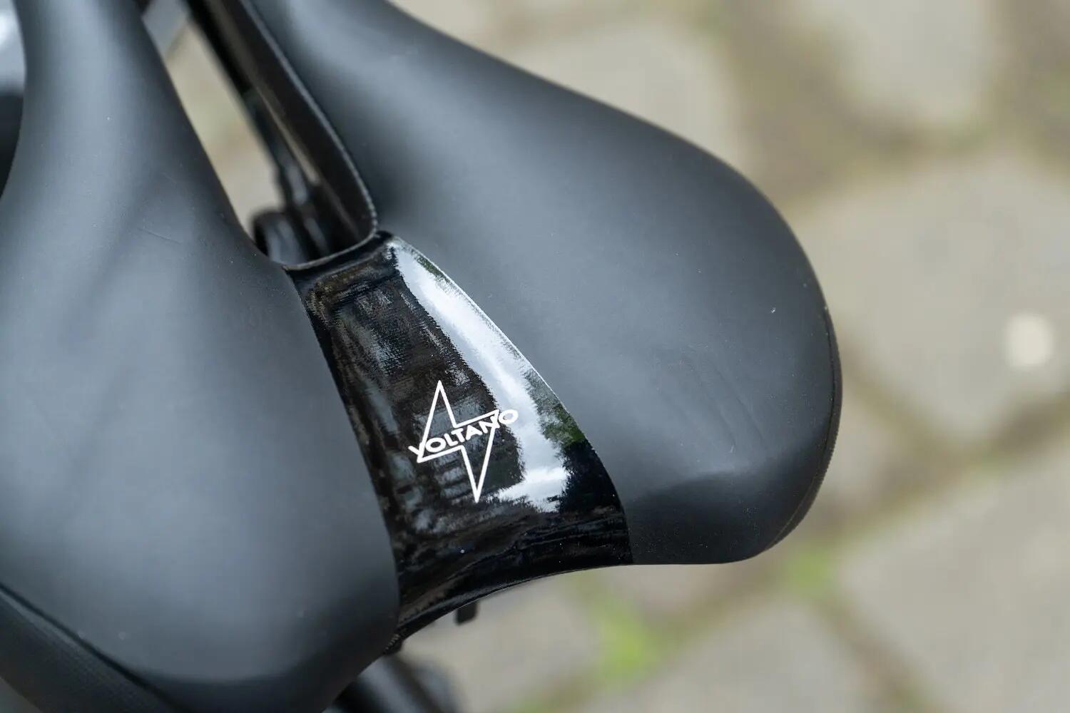 Voltano Fietszadel Elegance - Zwart - Trekking Gel Zadel - Heren 2/7