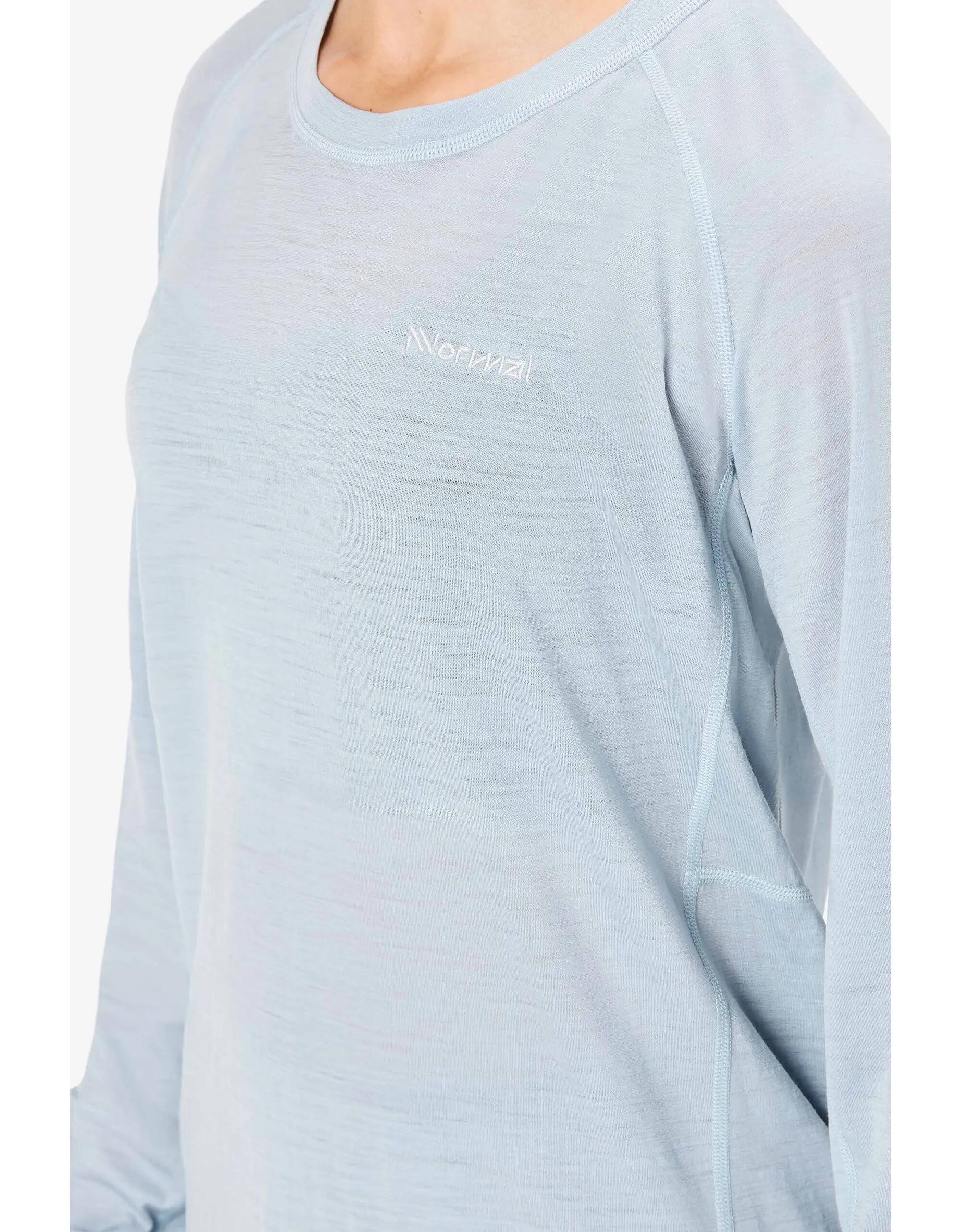 T-shirt manches longues en laine mérinos de Trail Running Homme 4/6