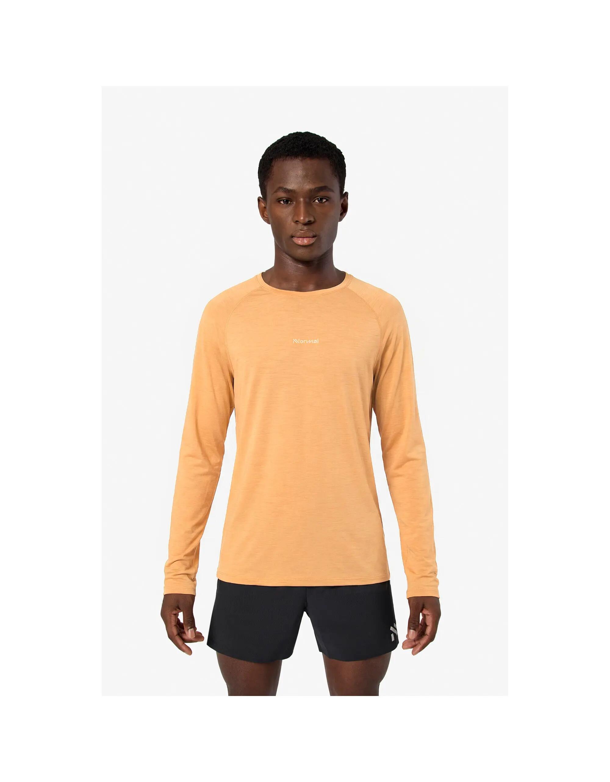 T-Shirt Manches Longues En Laine Mérinos De Trail Running Homme 2/4