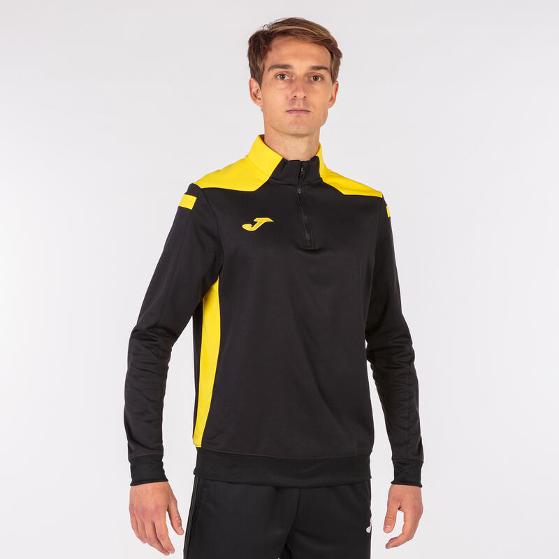 Sweat-shirt Garçon Joma Championship vi noir jaune