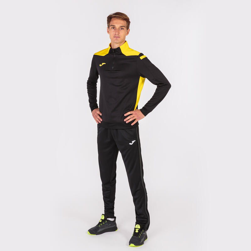 Sweat-shirt Homme Joma Championship vi noir jaune