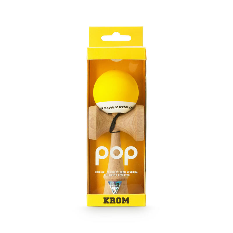 Kendama Pop geel