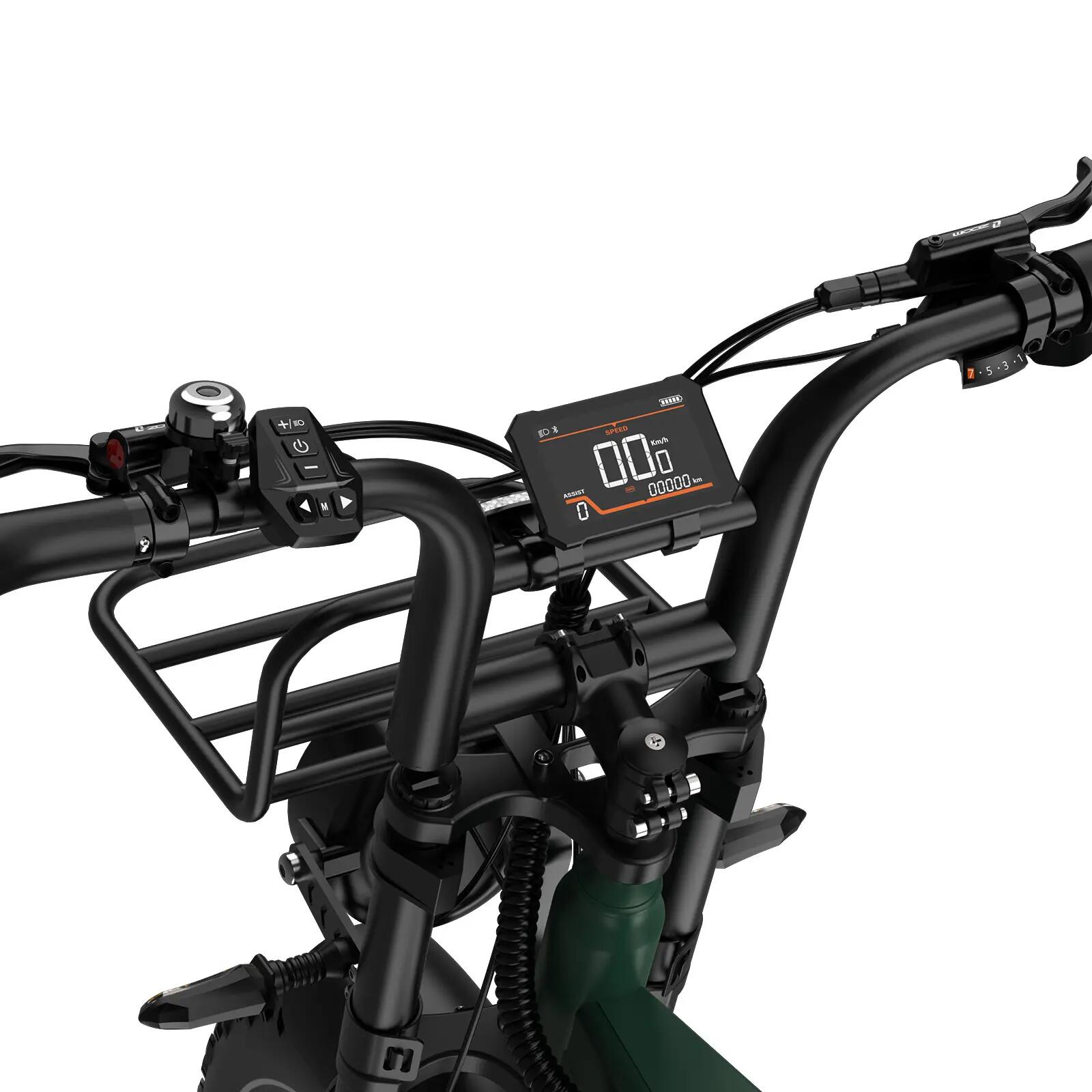 Vélos électriques VTT G19 20" pneus larges 250W 48V 1080Wh capteur de couple 4/7