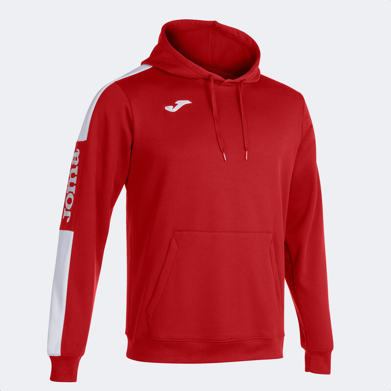 Sweat à capuche Homme Joma Championship iv rouge blanc