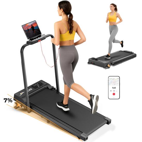 iscooter JT52 loopband met 1–12 km/h, 0–7%