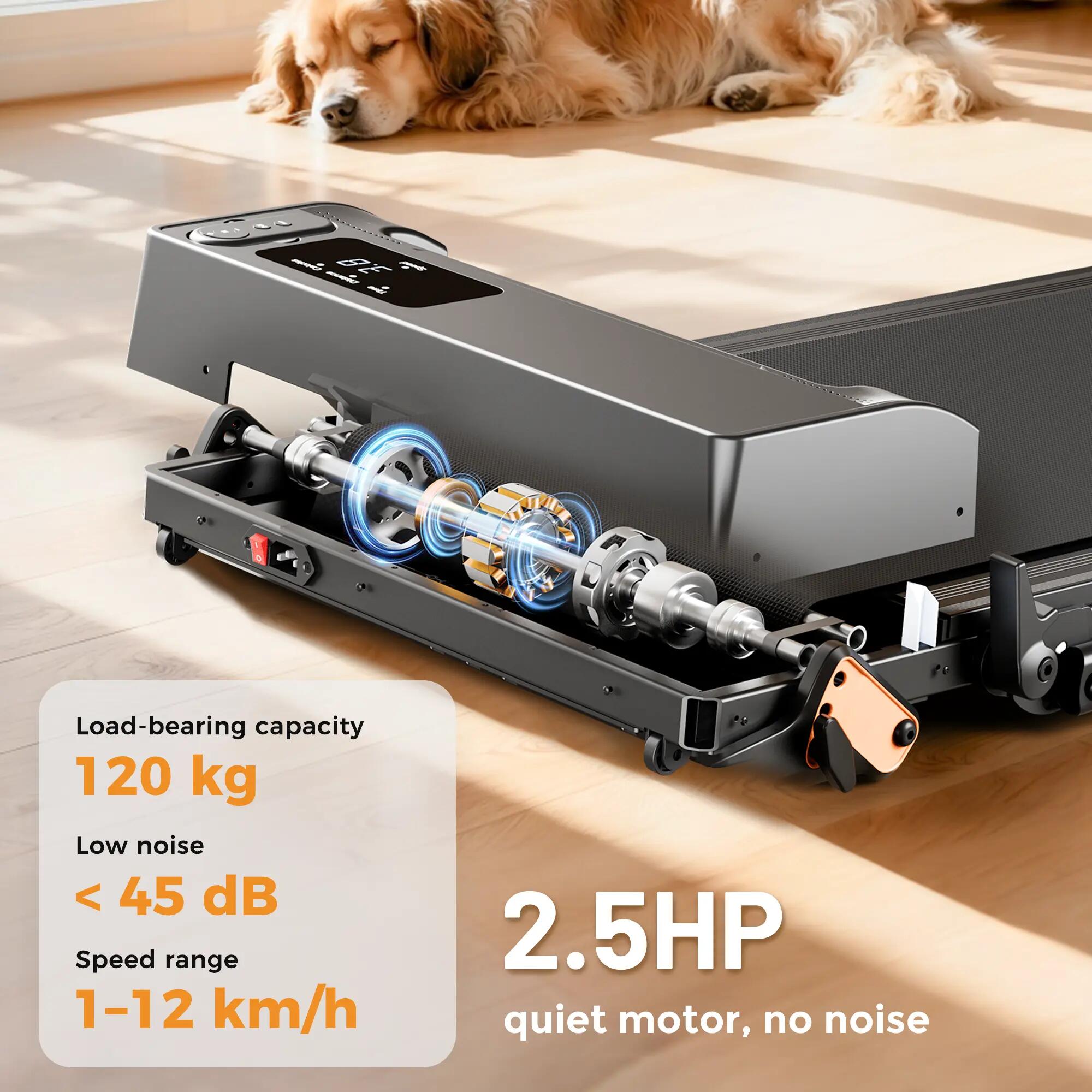 iscooter JT52 tapis roulant con 1–12 km/h, 0–7% 2/6