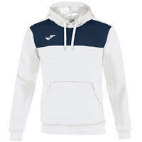Sweat à capuche Homme Joma Winner blanc bleu marine
