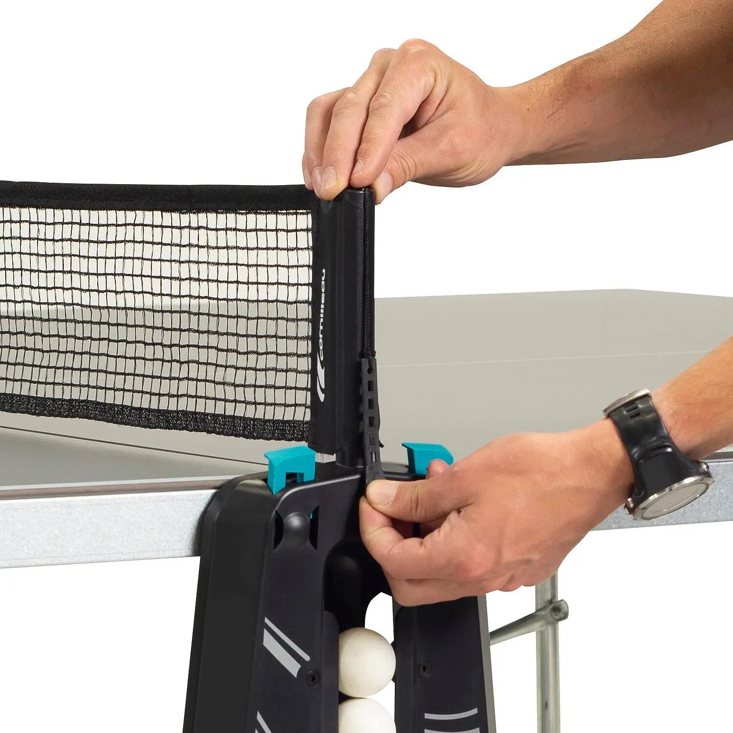 Buitentafeltennis 100X Outdoor Blauw 6/7